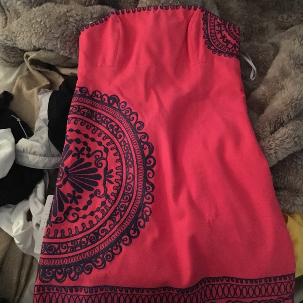 Pink&Purple embroidered LILLYPULITZER DRESS size10